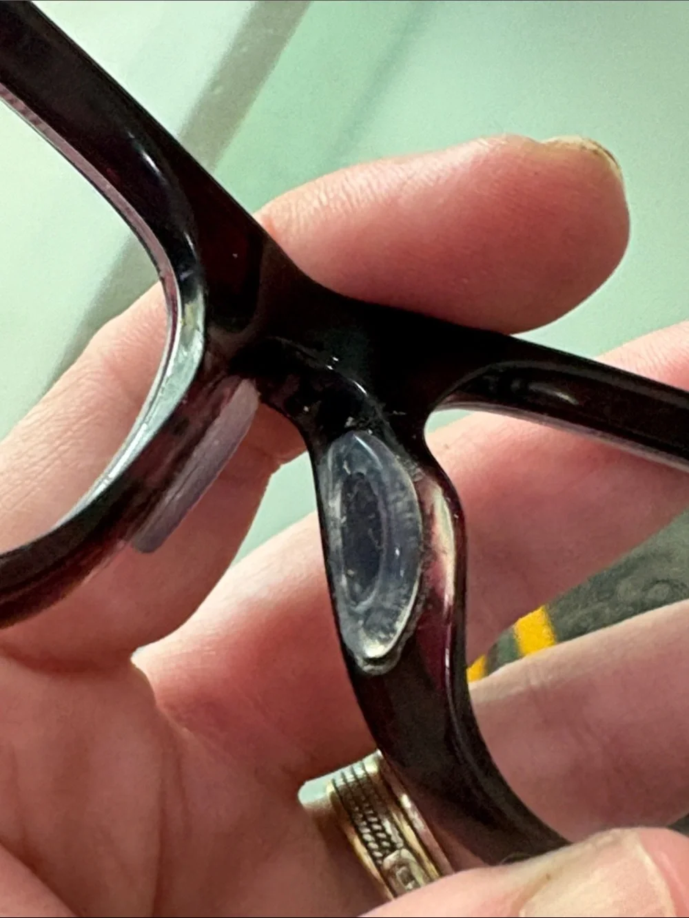 BURBERRY Reading Glasses Check Red & Gold Frames